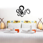 New 3D Acrylic Mirror Home Decoration Wall Clock Acrylic Mute Wall Clock Adjustable Silent Wall Art Clocks Home Decorations for Living Room Bedroom Farmhouse Watch Large Decorative Quartz Living Room Modern Wall sticker