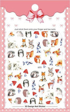 New 3D Self-Adhesive Lovely Red Lips Image Nails Stickers for Nails Sticker Decorations Manicure Valentine's Day Nail Art Sticker Decals 3D Exquisite Pattern Nail Art Supplies Self-Adhesive Luxurious Nail Art Decoration
