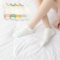 New 5pairs/lot Mixed Colors Ankle Socks Summer Sport Fashion Funny Underwear Women Breathable Soft Combed Out Of Pure Cotton Breathable Socks For Men And Women Stevvex