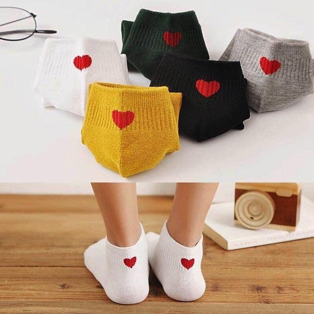 New 5pairs/lot Mixed Colors Ankle Socks Summer Sport Fashion Funny Underwear Women Breathable Soft Combed Out Of Pure Cotton Breathable Socks For Men And Women Stevvex