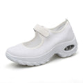 New Air Cushion Flat Shoes Women Mesh Sneakers Breathable Women Shoes Increase Casual Shoes Air Cushion Woman Mesh Sneakers Breathable Flats Womens Shoes Stevvex