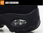 New Air Cushion Flat Shoes Women Mesh Sneakers Breathable Women Shoes Increase Casual Shoes Air Cushion Woman Mesh Sneakers Breathable Flats Womens Shoes Stevvex