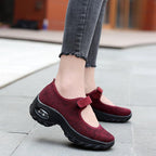 New Air Cushion Flat Shoes Women Mesh Sneakers Breathable Women Shoes Increase Casual Shoes Air Cushion Woman Mesh Sneakers Breathable Flats Womens Shoes Stevvex