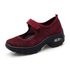 New Air Cushion Flat Shoes Women Mesh Sneakers Breathable Women Shoes Increase Casual Shoes Air Cushion Woman Mesh Sneakers Breathable Flats Womens Shoes Stevvex
