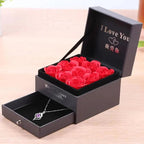 New Amazing Gift Boxes with Lids for Presents Jewelry Rose Box Christmas Present Women's Birthday Party Gift for Mom Girlfriend Gifts Bridesmaid gift Party favorite Stevvex