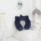 New Animal Memory Cotton U-shaped Pillow Car Neck Pillow Noon Rest Pillow Plane Travel PillowKids Neck  Travel Pillows Cute U-Shaped Animal Pillow for Cars Planes Boys Girls Child Gift Ideas Stevvex