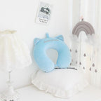 New Animal Memory Cotton U-shaped Pillow Car Neck Pillow Noon Rest Pillow Plane Travel PillowKids Neck  Travel Pillows Cute U-Shaped Animal Pillow for Cars Planes Boys Girls Child Gift Ideas Stevvex