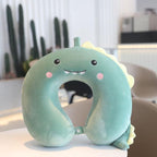 New Animal Memory Cotton U-shaped Pillow Car Neck Pillow Noon Rest Pillow Plane Travel PillowKids Neck  Travel Pillows Cute U-Shaped Animal Pillow for Cars Planes Boys Girls Child Gift Ideas Stevvex