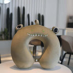 New Animal Memory Cotton U-shaped Pillow Car Neck Pillow Noon Rest Pillow Plane Travel PillowKids Neck  Travel Pillows Cute U-Shaped Animal Pillow for Cars Planes Boys Girls Child Gift Ideas Stevvex