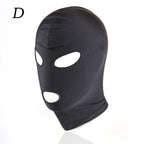 New Arrival Hole Men Women Adult Spandex Balaclava Open Mouth Face Eye Head Mask Costume Slave Game Role Play Mask Gaiter Bike Half Mask Cold Weather Half Balaclava Outdoor Sports Mask Tactical Neck Warmer for Men & Women Stevvex