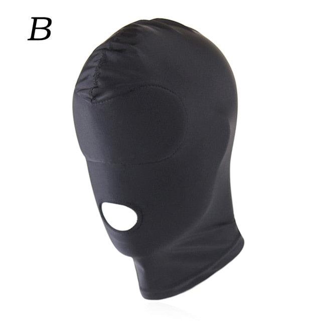 New Arrival Hole Men Women Adult Spandex Balaclava Open Mouth Face Eye Head Mask Costume Slave Game Role Play Mask Gaiter Bike Half Mask Cold Weather Half Balaclava Outdoor Sports Mask Tactical Neck Warmer for Men & Women Stevvex