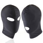New Arrival Hole Men Women Adult Spandex Balaclava Open Mouth Face Eye Head Mask Costume Slave Game Role Play Mask Gaiter Bike Half Mask Cold Weather Half Balaclava Outdoor Sports Mask Tactical Neck Warmer for Men & Women Stevvex