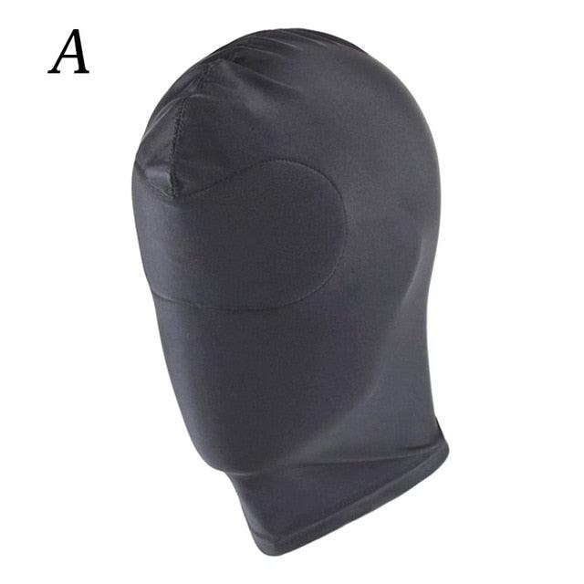 New Arrival Hole Men Women Adult Spandex Balaclava Open Mouth Face Eye Head Mask Costume Slave Game Role Play Mask Gaiter Bike Half Mask Cold Weather Half Balaclava Outdoor Sports Mask Tactical Neck Warmer for Men & Women Stevvex