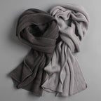 NEW Arrived Men's Fashion Winter Soft Long Thick Warm Scarf Lightweight Knit Spring Unisex Soft Scarves Size Elegant Male Cashmere Neckerchief Warmer Scarves For Men Women