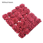 New Artificial 10/20/30 Heads 8cm PE Foam Rose Flowers Bride Bouquet Flower For Wedding Party Decorative Scrapbooking Flower Silk Roses for Wedding Centerpieces Bridal Show Bouquets Party Home Flowers Decoration Stevvex