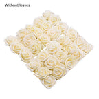 New Artificial 10/20/30 Heads 8cm PE Foam Rose Flowers Bride Bouquet Flower For Wedding Party Decorative Scrapbooking Flower Silk Roses for Wedding Centerpieces Bridal Show Bouquets Party Home Flowers Decoration Stevvex