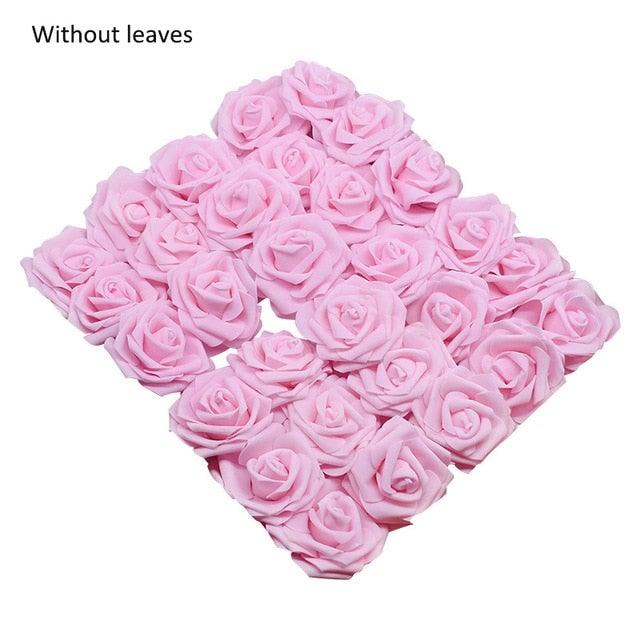 New Artificial 10/20/30 Heads 8cm PE Foam Rose Flowers Bride Bouquet Flower For Wedding Party Decorative Scrapbooking Flower Silk Roses for Wedding Centerpieces Bridal Show Bouquets Party Home Flowers Decoration Stevvex