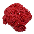 New Artificial 10/20/30 Heads 8cm PE Foam Rose Flowers Bride Bouquet Flower For Wedding Party Decorative Scrapbooking Flower Silk Roses for Wedding Centerpieces Bridal Show Bouquets Party Home Flowers Decoration Stevvex
