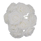 New Artificial 10/20/30 Heads 8cm PE Foam Rose Flowers Bride Bouquet Flower For Wedding Party Decorative Scrapbooking Flower Silk Roses for Wedding Centerpieces Bridal Show Bouquets Party Home Flowers Decoration Stevvex