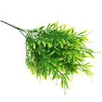 New Artificial Shrubs Boston Fern Grass Fake Green Bushes Indoor Outdoor UV Resistant Indoor Outside For Home Garden Porch Window Décor Stevvex
