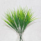 New Artificial Shrubs Boston Fern Grass Fake Green Bushes Indoor Outdoor UV Resistant Indoor Outside For Home Garden Porch Window Décor Stevvex