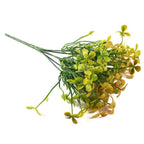 New Artificial Shrubs Boston Fern Grass Fake Green Bushes Indoor Outdoor UV Resistant Indoor Outside For Home Garden Porch Window Décor Stevvex