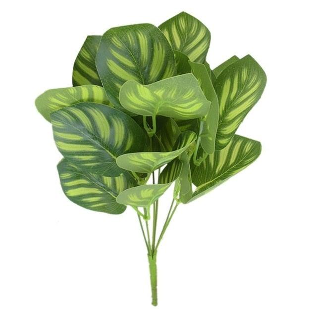 New Artificial Shrubs Boston Fern Grass Fake Green Bushes Indoor Outdoor UV Resistant Indoor Outside For Home Garden Porch Window Décor Stevvex