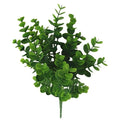 New Artificial Shrubs Boston Fern Grass Fake Green Bushes Indoor Outdoor UV Resistant Indoor Outside For Home Garden Porch Window Décor Stevvex