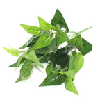 New Artificial Shrubs Boston Fern Grass Fake Green Bushes Indoor Outdoor UV Resistant Indoor Outside For Home Garden Porch Window Décor Stevvex