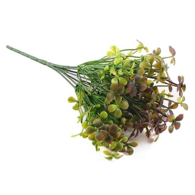 New Artificial Shrubs Boston Fern Grass Fake Green Bushes Indoor Outdoor UV Resistant Indoor Outside For Home Garden Porch Window Décor Stevvex