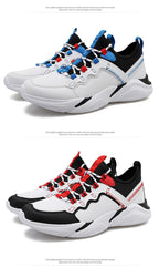 New Autumn Mens Casual Fashion Sneakers Lightweight Comfortable Breathable Walking Sneakers Sports Running Shoes Lightweight Sport Sneakers Non-Slip Tennis Running Walking Shoes