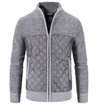 New Autumn Winter Jacket Men Warm Casual Slim Fit Fleece Jacket Elegant Jackets For Men Warm Soft Sweater Solid Jackets Casual Business Men Clothing Lightweight Hooded Jackets Stevvex