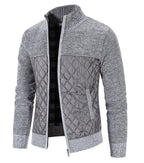 New Autumn Winter Jacket Men Warm Casual Slim Fit Fleece Jacket Elegant Jackets For Men Warm Soft Sweater Solid Jackets Casual Business Men Clothing Lightweight Hooded Jackets Stevvex