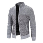 New Autumn Winter Jacket Men Warm Casual Slim Fit Fleece Jacket Elegant Jackets For Men Warm Soft Sweater Solid Jackets Casual Business Men Clothing Lightweight Hooded Jackets Stevvex