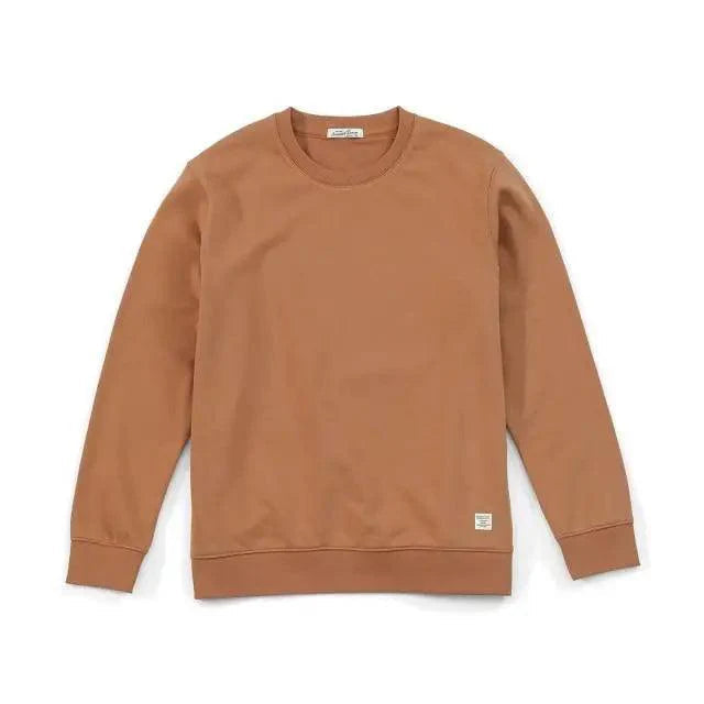 New Autumn  Winter Sweatshirt Men Casual Minimalist Sweatshirt O-Neck For Men Solid Color Ladies Long Sleeve Casual Pullover Clothes Sweatshirt Stevvex