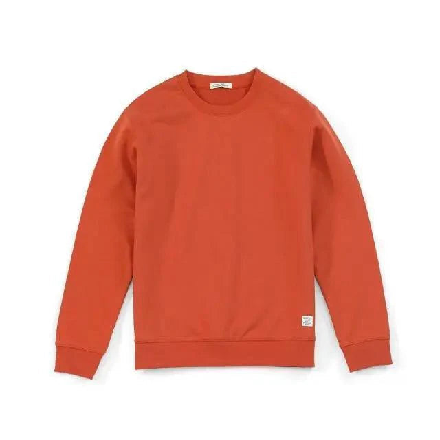 New Autumn  Winter Sweatshirt Men Casual Minimalist Sweatshirt O-Neck For Men Solid Color Ladies Long Sleeve Casual Pullover Clothes Sweatshirt Stevvex