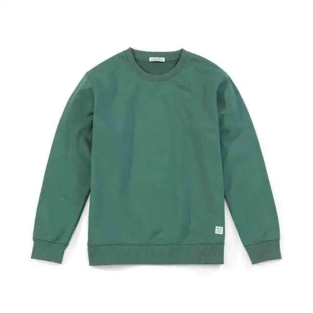 New Autumn  Winter Sweatshirt Men Casual Minimalist Sweatshirt O-Neck For Men Solid Color Ladies Long Sleeve Casual Pullover Clothes Sweatshirt Stevvex