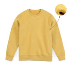 New Autumn  Winter Sweatshirt Men Casual Minimalist Sweatshirt O-Neck For Men Solid Color Ladies Long Sleeve Casual Pullover Clothes Sweatshirt Stevvex