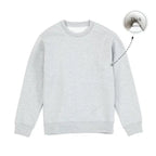 New Autumn  Winter Sweatshirt Men Casual Minimalist Sweatshirt O-Neck For Men Solid Color Ladies Long Sleeve Casual Pullover Clothes Sweatshirt Stevvex