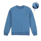 New Autumn  Winter Sweatshirt Men Casual Minimalist Sweatshirt O-Neck For Men Solid Color Ladies Long Sleeve Casual Pullover Clothes Sweatshirt Stevvex