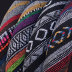 New Baja Blanket Car Steering Wheel Cover Linen Universal Elastic Flax Stripe Cool Interior Car Steering Wheel Cover Ethnic Style Car Accessories Steering Wheel Covers with Cloth for Women Breathable Anti Skid Better Grips Steering Wheel Cover Women Stevvex