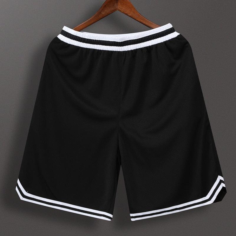 New Basketball Shorts Patchwork Solid Loose Beach Outdoor Sports Fitness Exercise Bottoms Jogging Hiking Running Sweatpants Men's Shorts Gym Men Running Sport Fitness Mens Basketball Jogging Quick Dry Short Pants Stevvex
