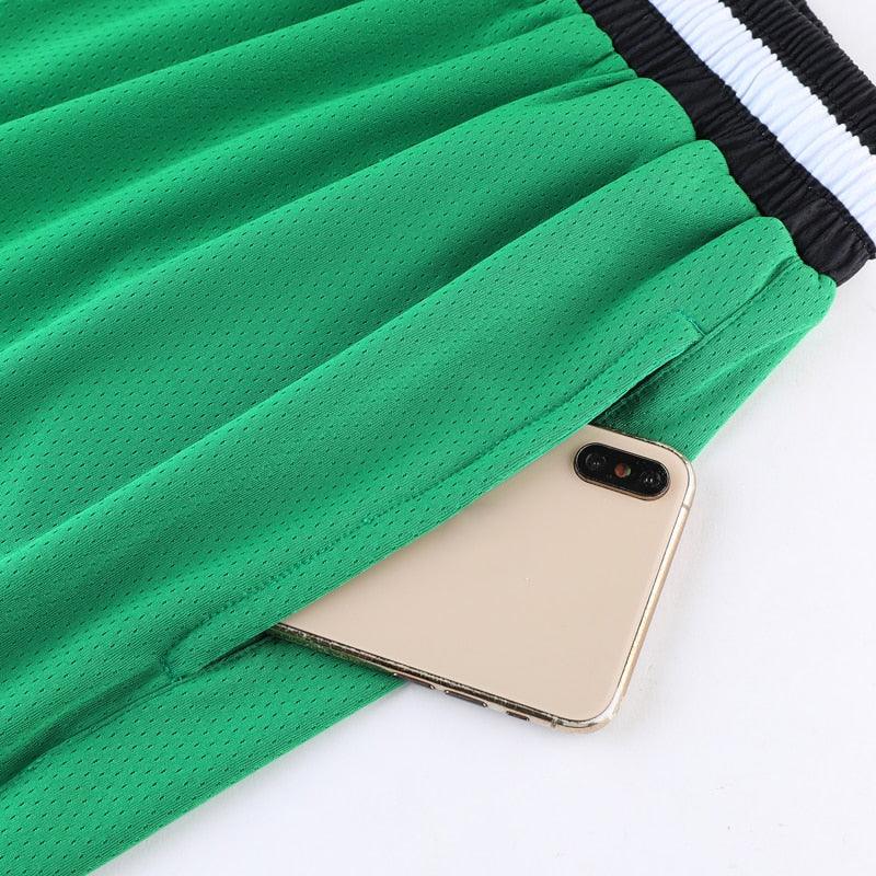 New Basketball Shorts Patchwork Solid Loose Beach Outdoor Sports Fitness Exercise Bottoms Jogging Hiking Running Sweatpants Men's Shorts Gym Men Running Sport Fitness Mens Basketball Jogging Quick Dry Short Pants Stevvex