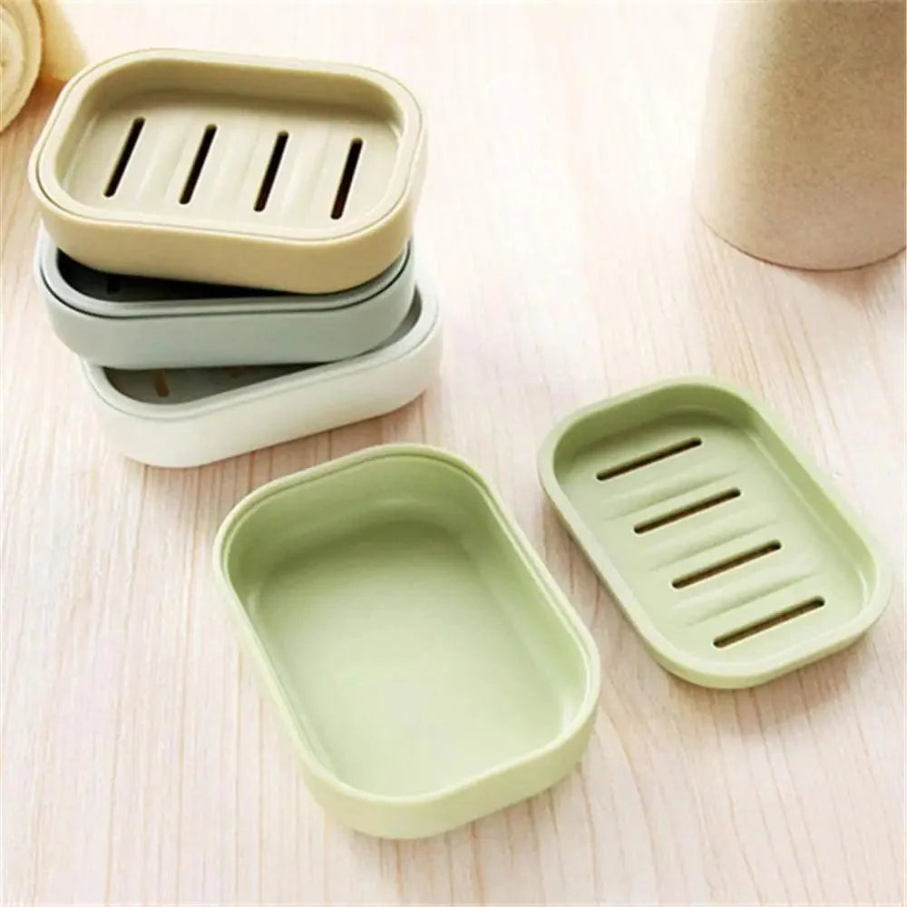 New Bathroom Dish Plate Case Home Shower Travel Hiking Holder Container Soap Box Plastic Soap Box Dispenser Soap Rack Bathroom Dish Plate Case Home Shower Travel Hiking Box Soap Box Dispenser Plastic Container Soap Soap Rack Holder Random Colour Stevvex