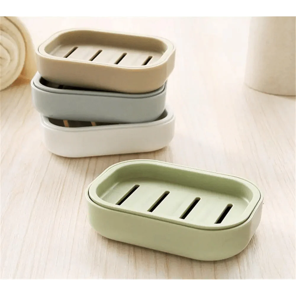 New Bathroom Dish Plate Case Home Shower Travel Hiking Holder Container Soap Box Plastic Soap Box Dispenser Soap Rack Bathroom Dish Plate Case Home Shower Travel Hiking Box Soap Box Dispenser Plastic Container Soap Soap Rack Holder Random Colour Stevvex