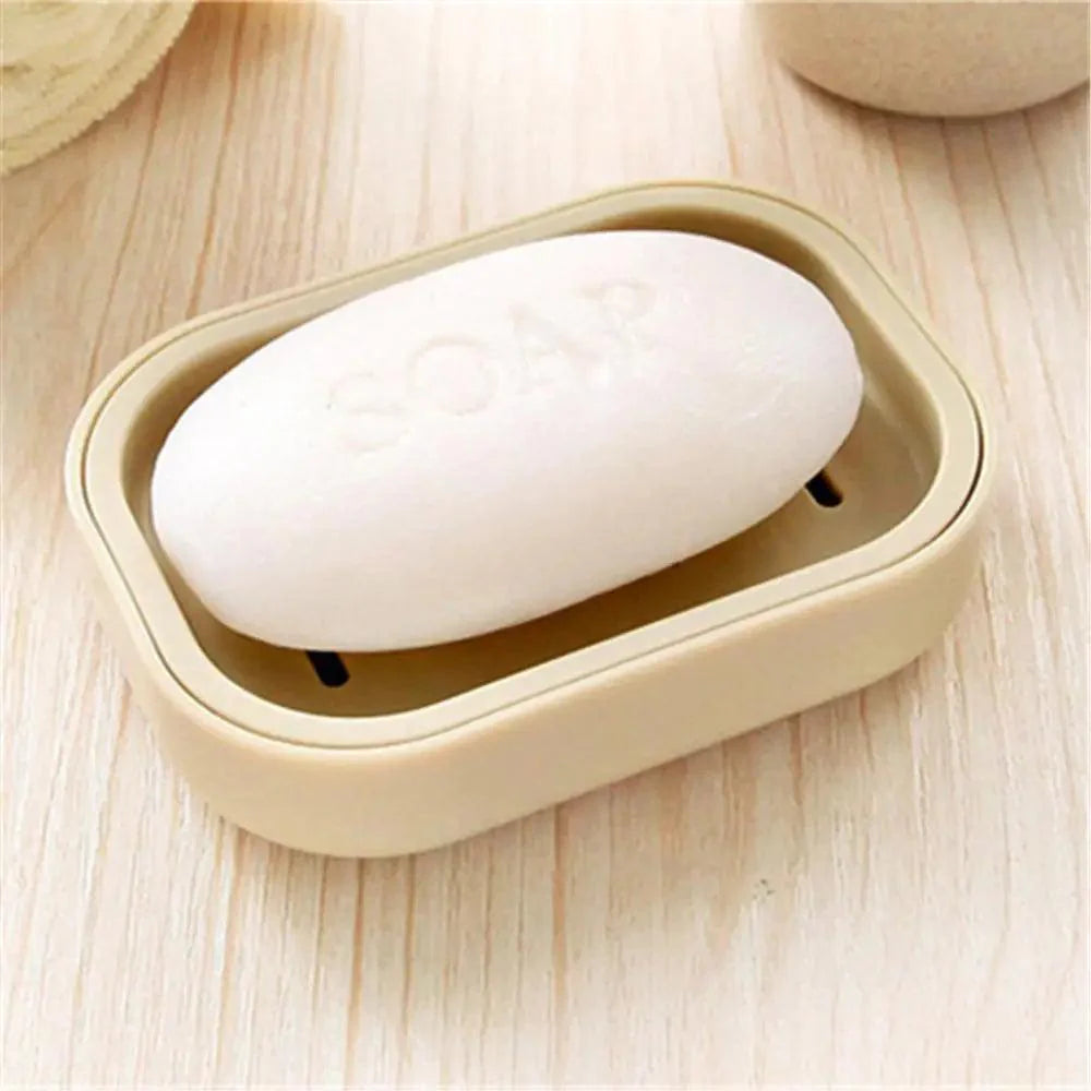 New Bathroom Dish Plate Case Home Shower Travel Hiking Holder Container Soap Box Plastic Soap Box Dispenser Soap Rack Bathroom Dish Plate Case Home Shower Travel Hiking Box Soap Box Dispenser Plastic Container Soap Soap Rack Holder Random Colour Stevvex