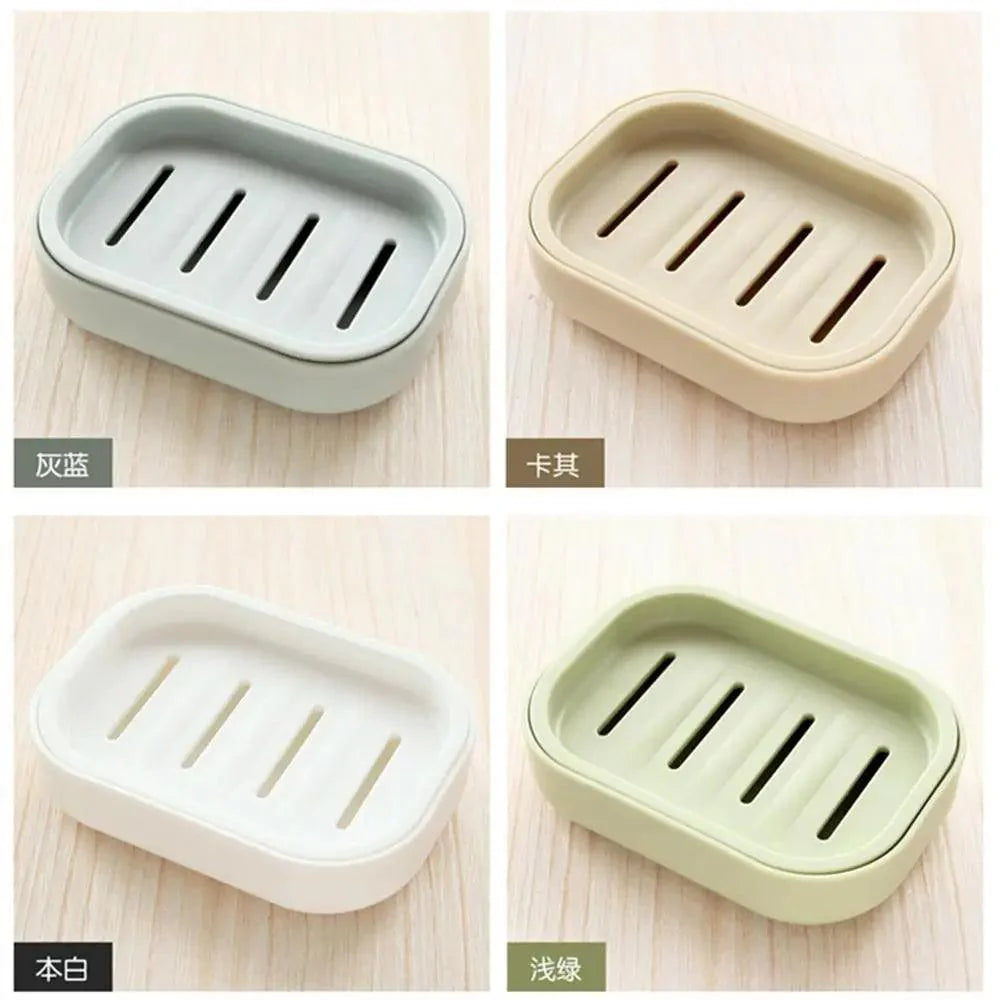 New Bathroom Dish Plate Case Home Shower Travel Hiking Holder Container Soap Box Plastic Soap Box Dispenser Soap Rack Bathroom Dish Plate Case Home Shower Travel Hiking Box Soap Box Dispenser Plastic Container Soap Soap Rack Holder Random Colour Stevvex