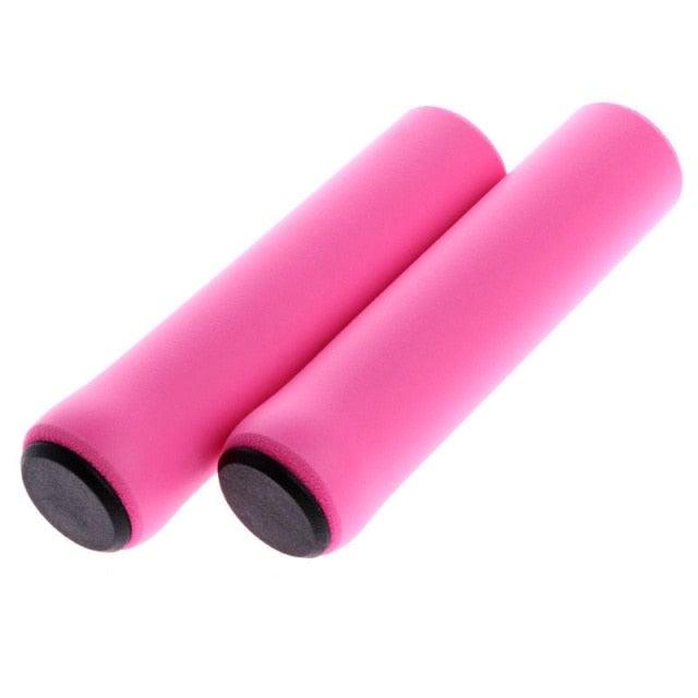 NEW Bicycle Grips Super Light Silicone Non-Slip Shock Absorption Road Handle Bike Bicycles Parts Comfortable Shock Absorption Bike Handlebar Grips Comfort Ergo Handlebar Grip Designed For  Cycling Stevvex