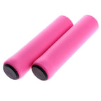 NEW Bicycle Grips Super Light Silicone Non-Slip Shock Absorption Road Handle Bike Bicycles Parts Comfortable Shock Absorption Bike Handlebar Grips Comfort Ergo Handlebar Grip Designed For  Cycling Stevvex
