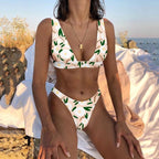 New Bikini Solid Swimsuit Women Swimwear Push Up Bikini Set Bathing Suit Summer Beach Wear Swimming Suit Two Piece Swimsuits Swimming Beachwear For Bathing Suit Stevvex